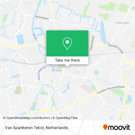 Van Spankeren Tekst map