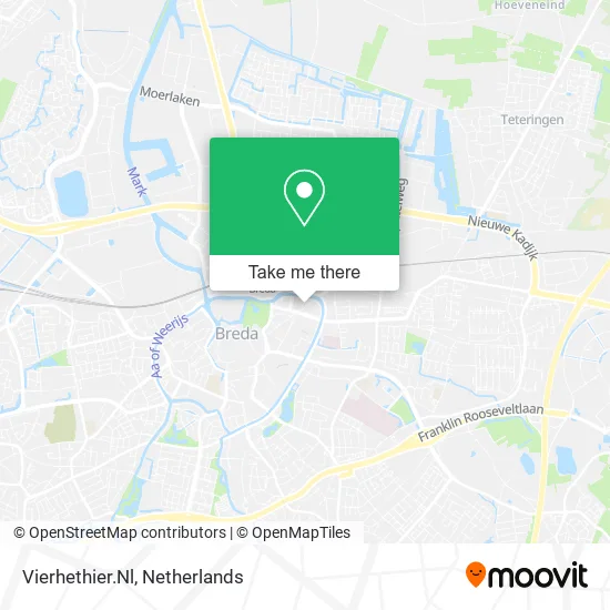 Vierhethier.Nl map