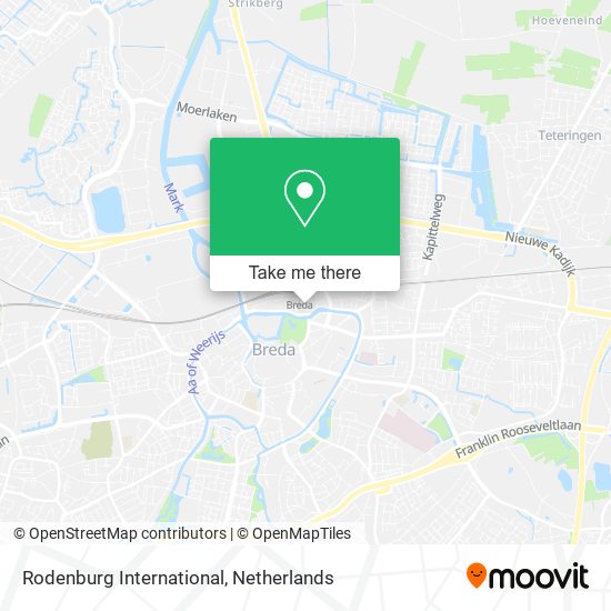 Rodenburg International map