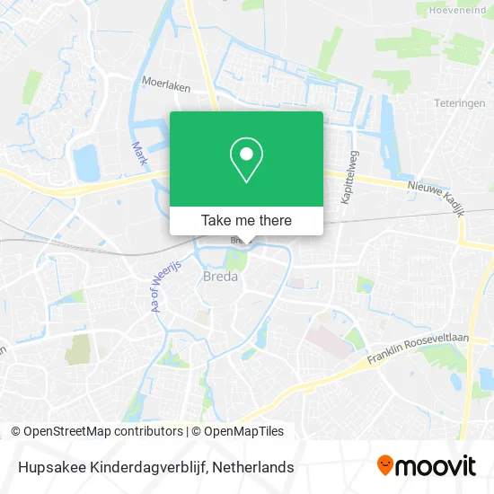 Hupsakee Kinderdagverblijf map