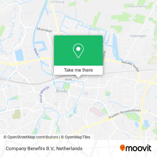 Company Benefits B.V. map