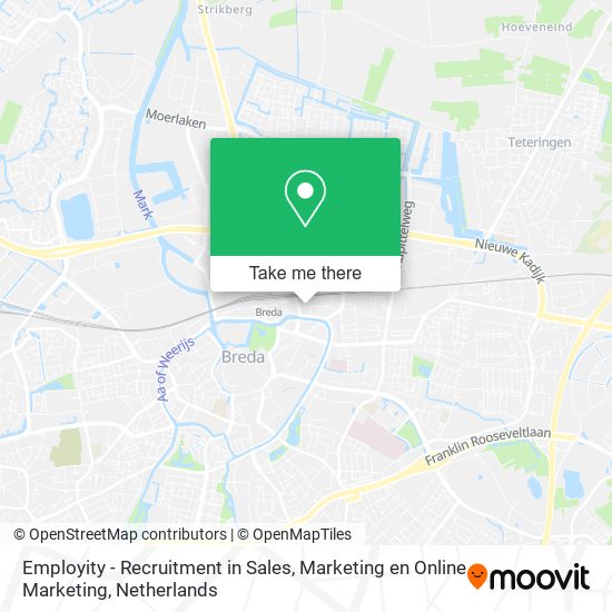 Employity - Recruitment in Sales, Marketing en Online Marketing map