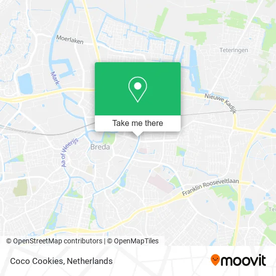 Coco Cookies map
