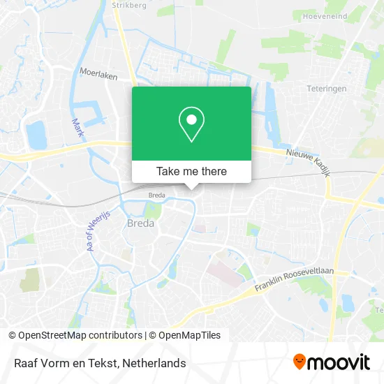 Raaf Vorm en Tekst map