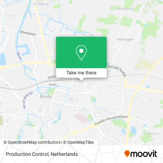 Production Control map