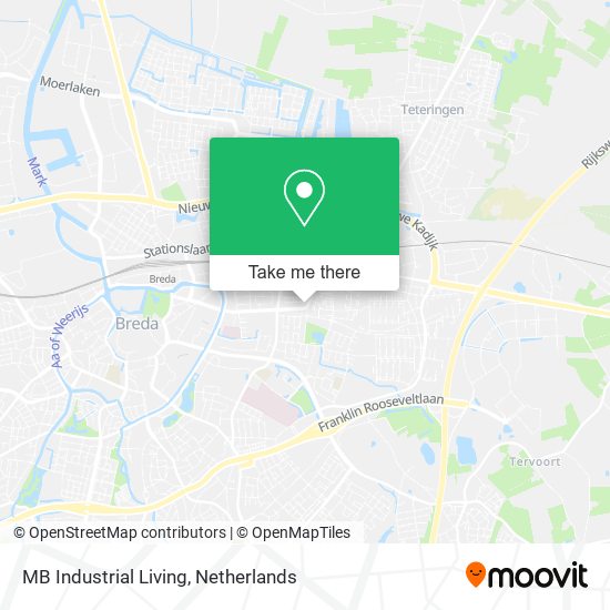 MB Industrial Living map