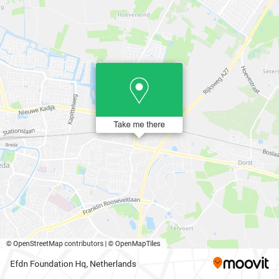 Efdn Foundation Hq map