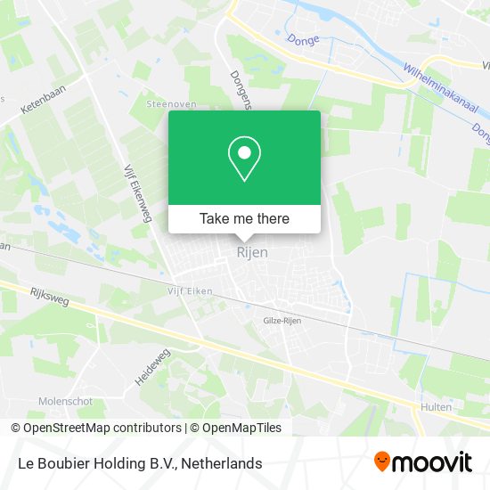 Le Boubier Holding B.V. map