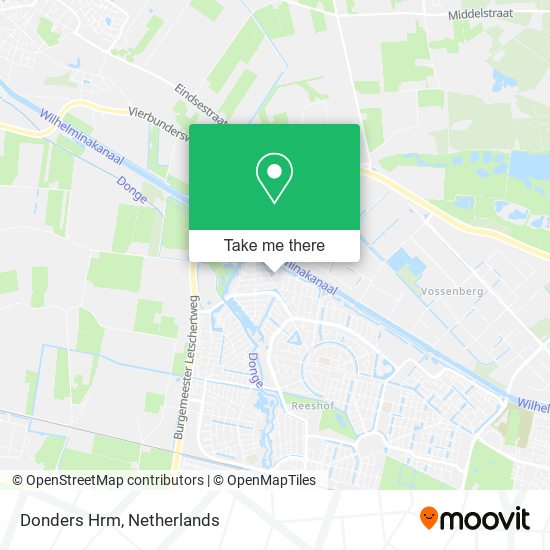 Donders Hrm map