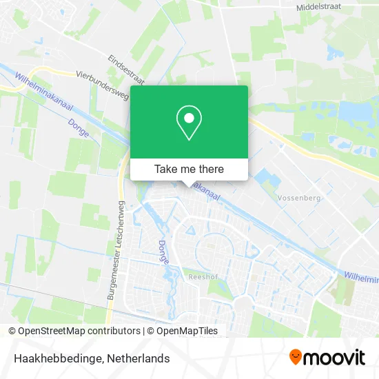 Haakhebbedinge map