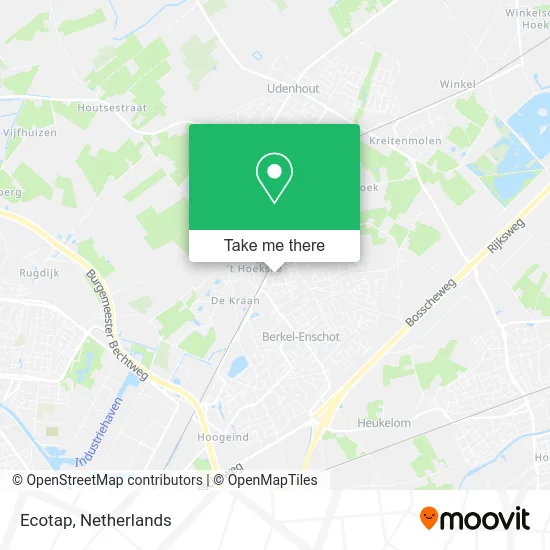 Ecotap map