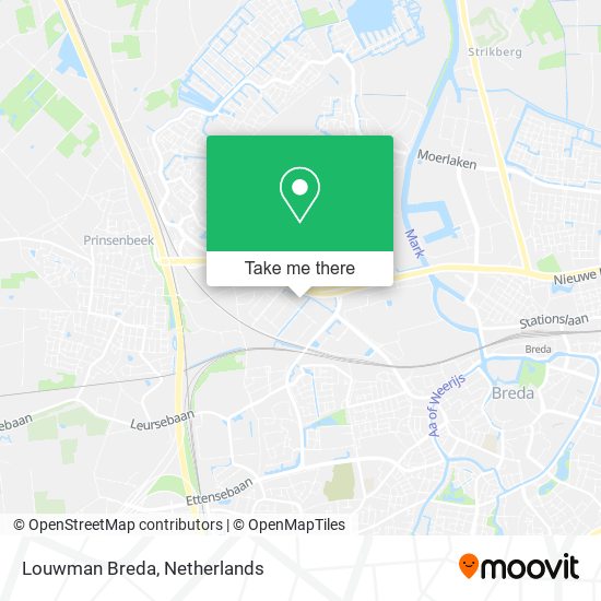 Louwman Breda map