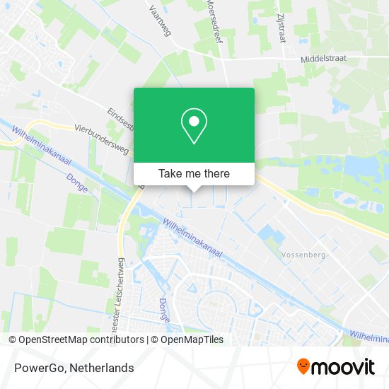 PowerGo map