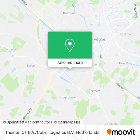 Theiner ICT B.V. / Cobri Logistics B.V. map