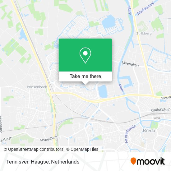 Tennisver. Haagse map