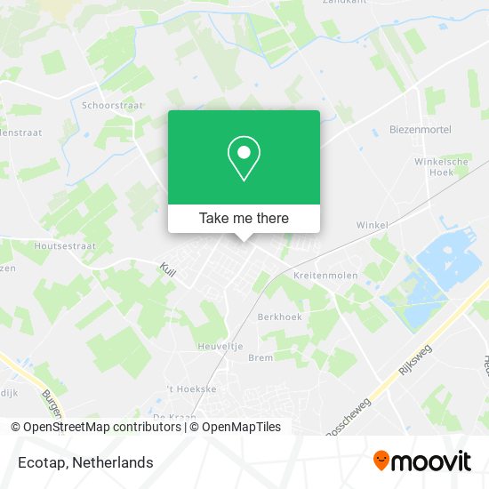 Ecotap map