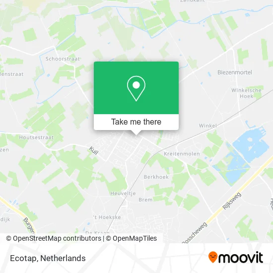 Ecotap map