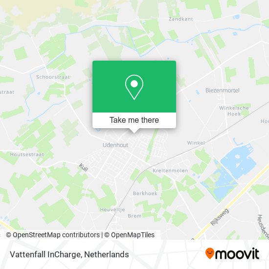 Vattenfall InCharge map