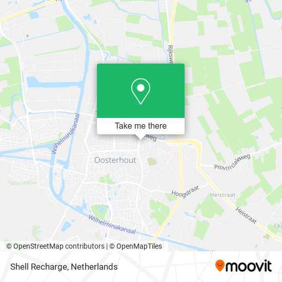 Shell Recharge map