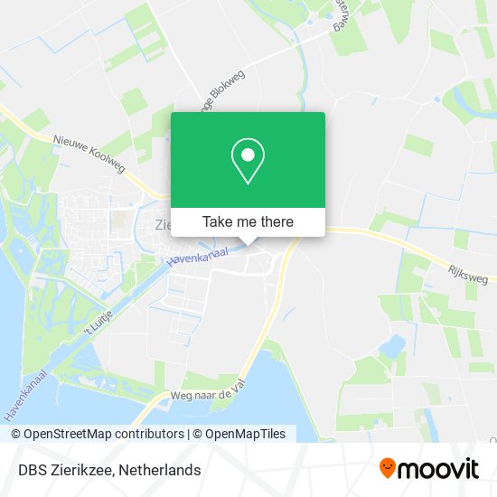 DBS Zierikzee map