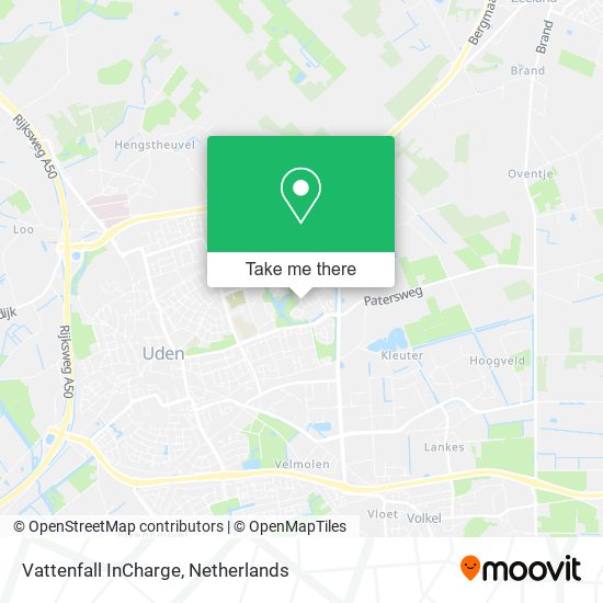 Vattenfall InCharge map