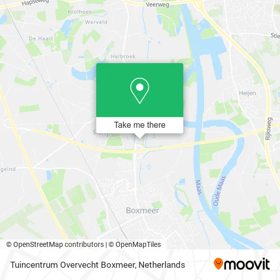 Tuincentrum Overvecht Boxmeer map