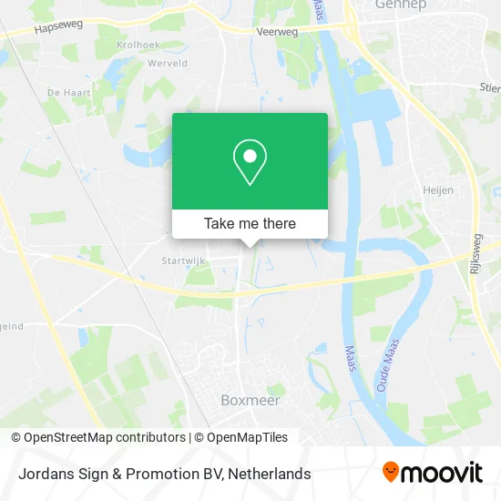 Jordans Sign & Promotion BV map