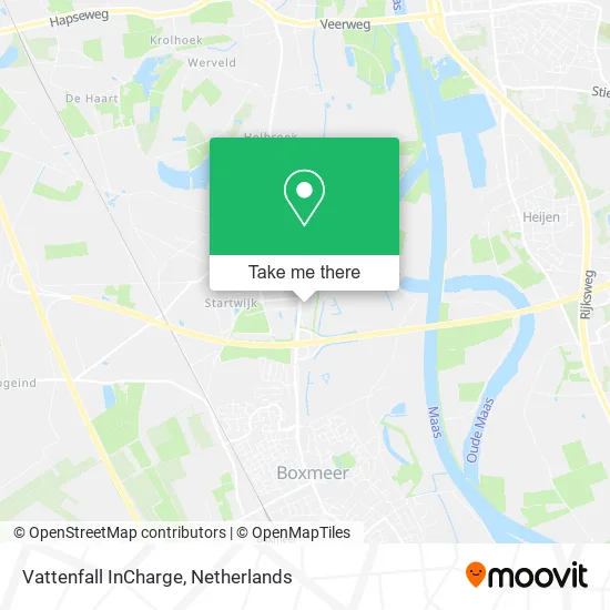 Vattenfall InCharge map