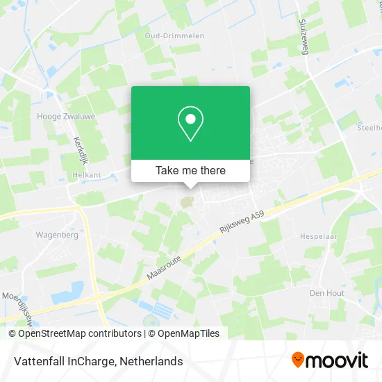 Vattenfall InCharge map