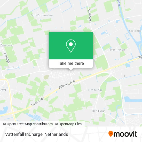 Vattenfall InCharge map