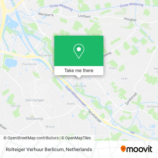 Rolteiger Verhuur Berlicum map