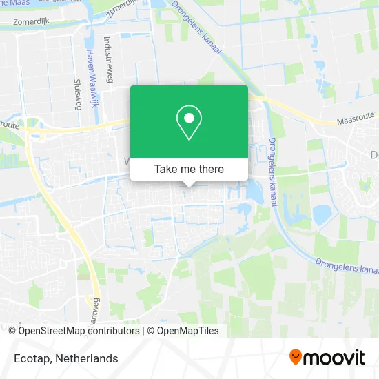 Ecotap map