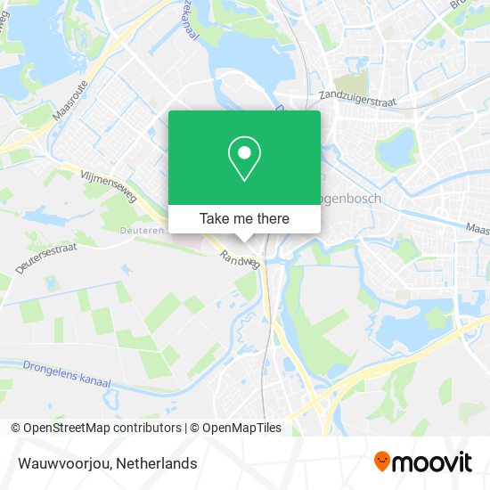 Wauwvoorjou map