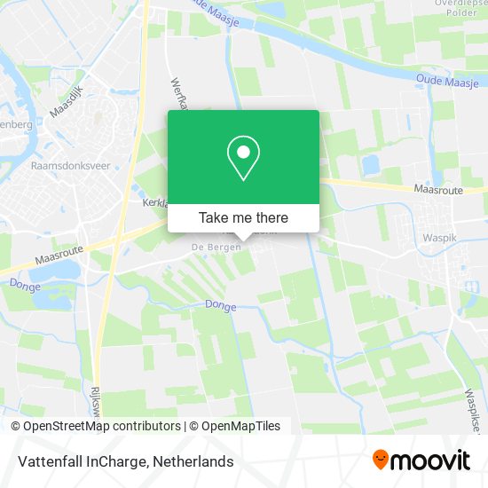 Vattenfall InCharge map