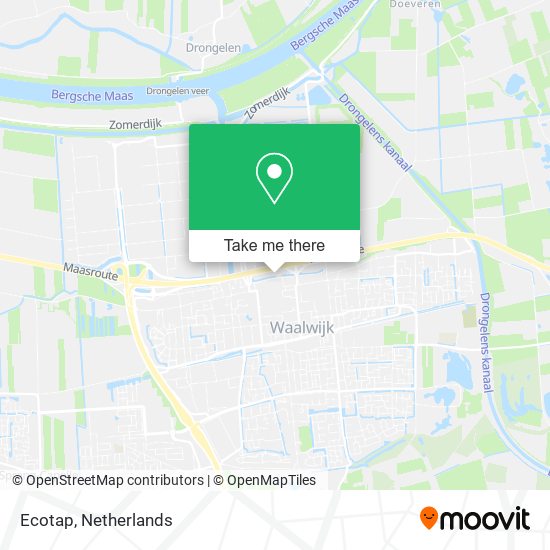 Ecotap map