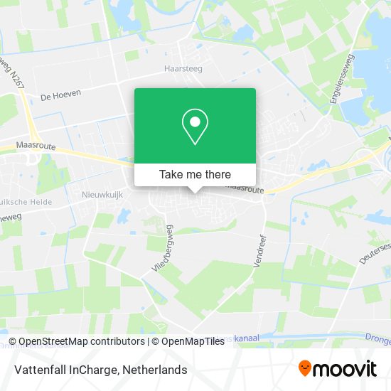 Vattenfall InCharge map