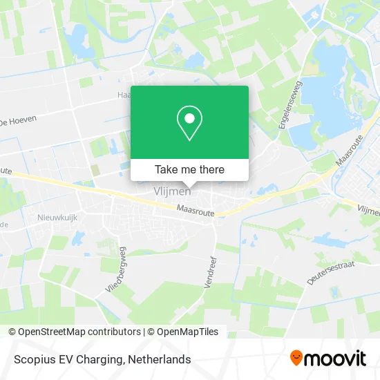 Scopius EV Charging map