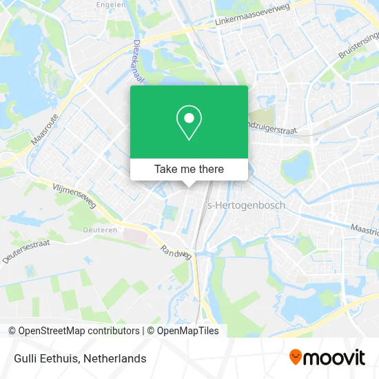Gulli Eethuis map