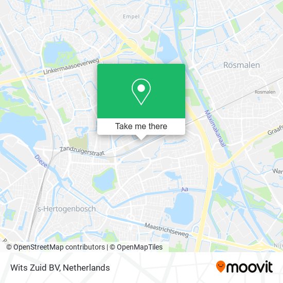 Wits Zuid BV map