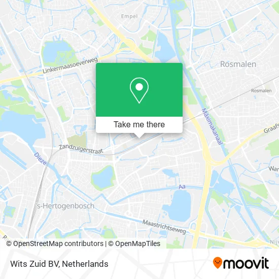 Wits Zuid BV map