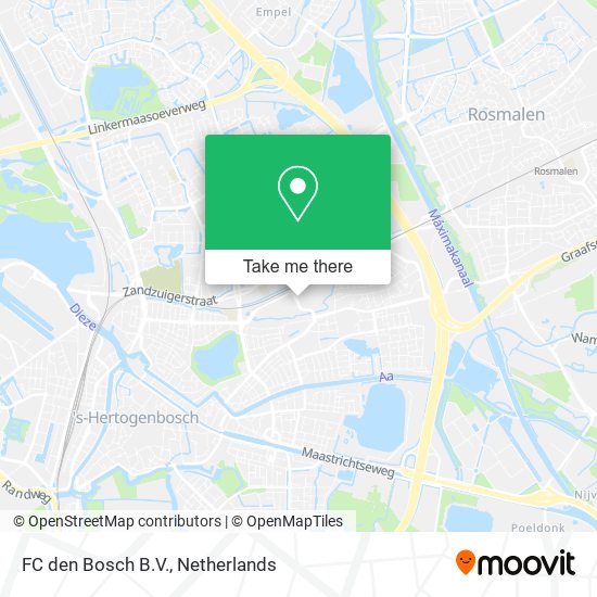 FC den Bosch B.V. map