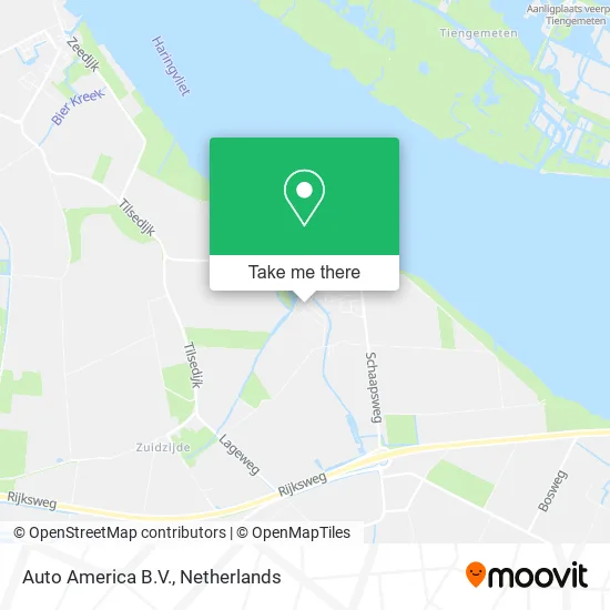 Auto America B.V. map