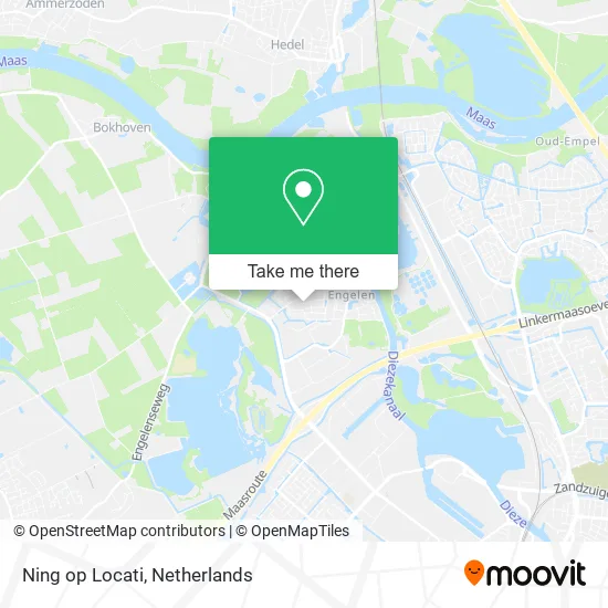 Ning op Locati map