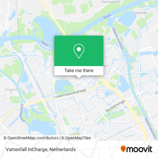 Vattenfall InCharge map