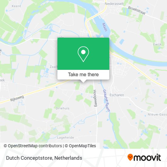 Dutch Conceptstore map