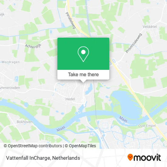 Vattenfall InCharge map