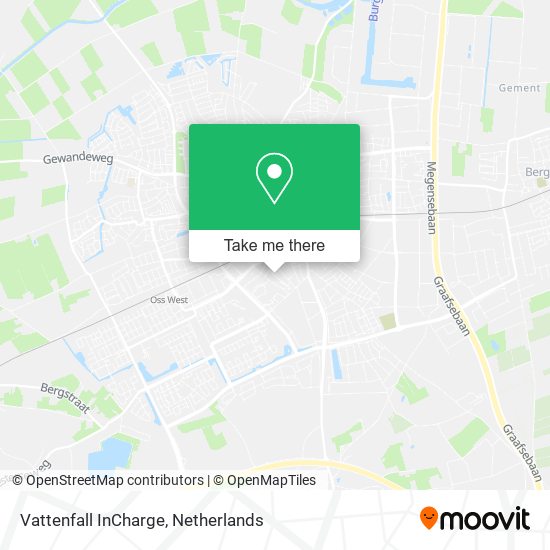 Vattenfall InCharge map