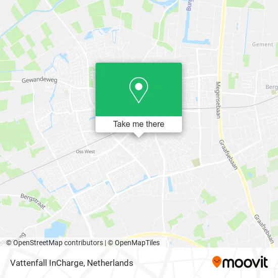 Vattenfall InCharge map