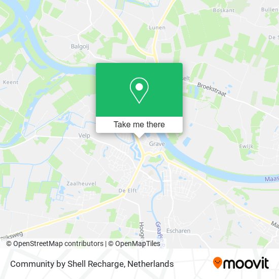 Community by Shell Recharge map