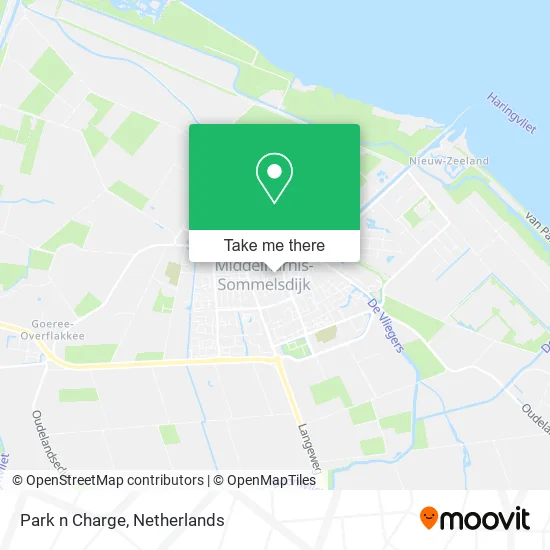 Park n Charge map